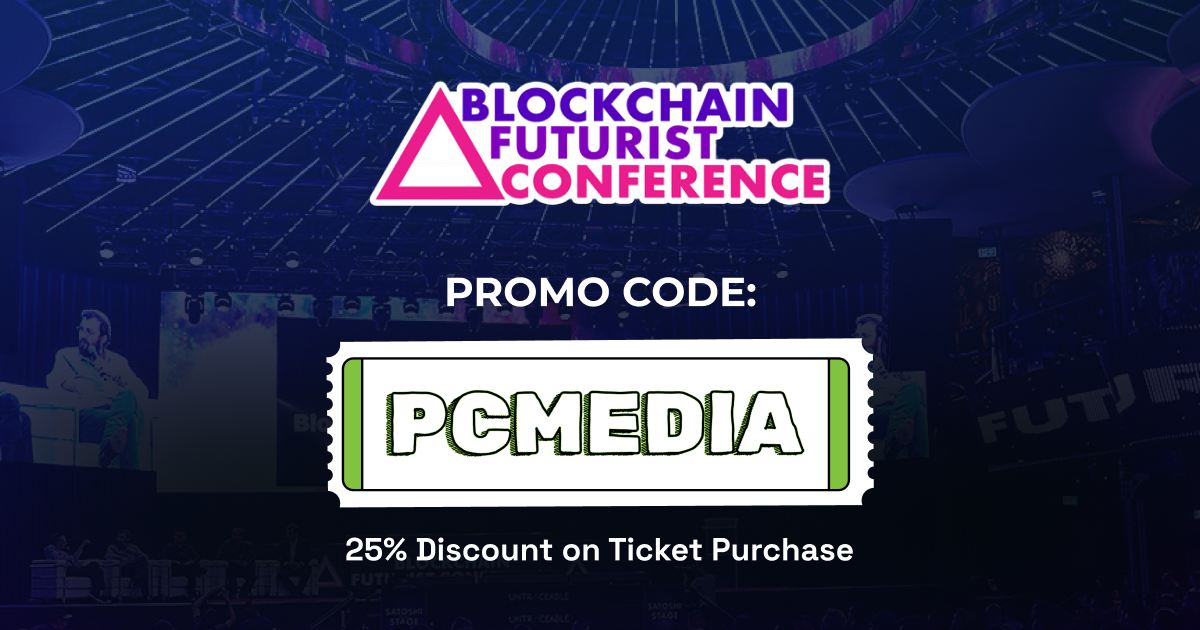 Promo code for Blockchain futurist conference
