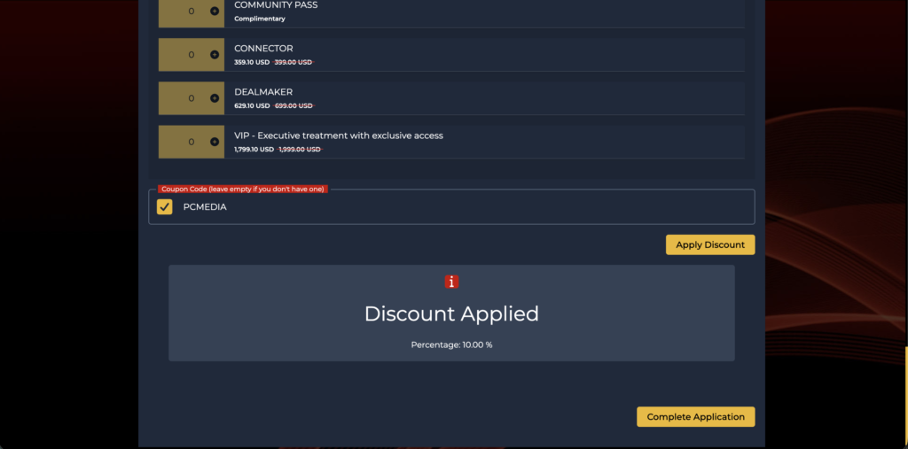 save 10% OFF your tickets right now using the verified and official Istanbul Blockchain Week promo code PCMEDIA